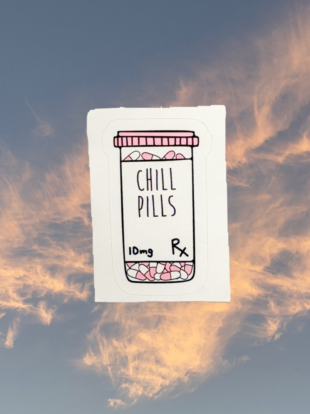 Chill Pills Vinyl Sticker